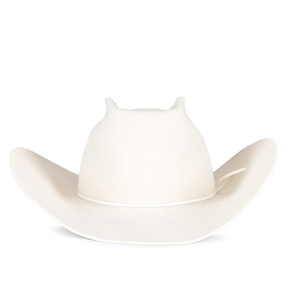 Gladys Tamez Millinery Anais Hat in White Brand New - Picture 2 of 7